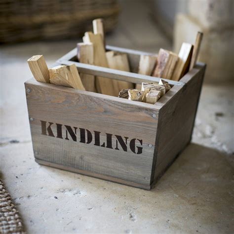 metal kindling box|wood kindling storage box.